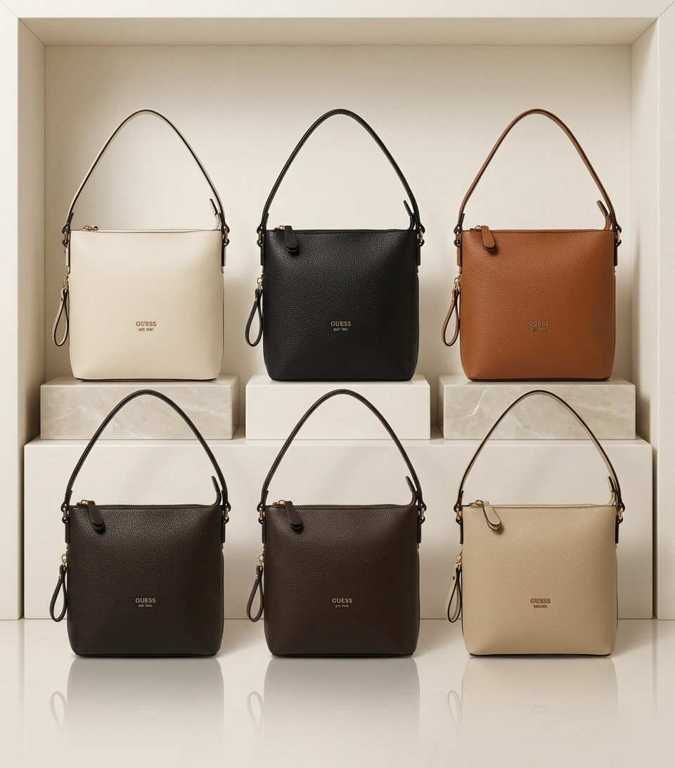 Aura Grained Leather Serisi – Premium El ve Omuz Çantası